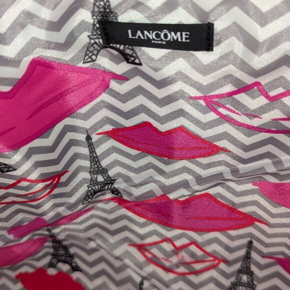 Lancome lightweight tote with bag charm. EUC. - Picture 6 of 6